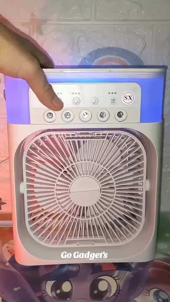 Portable 3 In 1 Fan AIr Conditioner Household Small Air Cooler