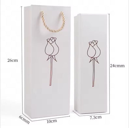 Red Ring Rose For Partner