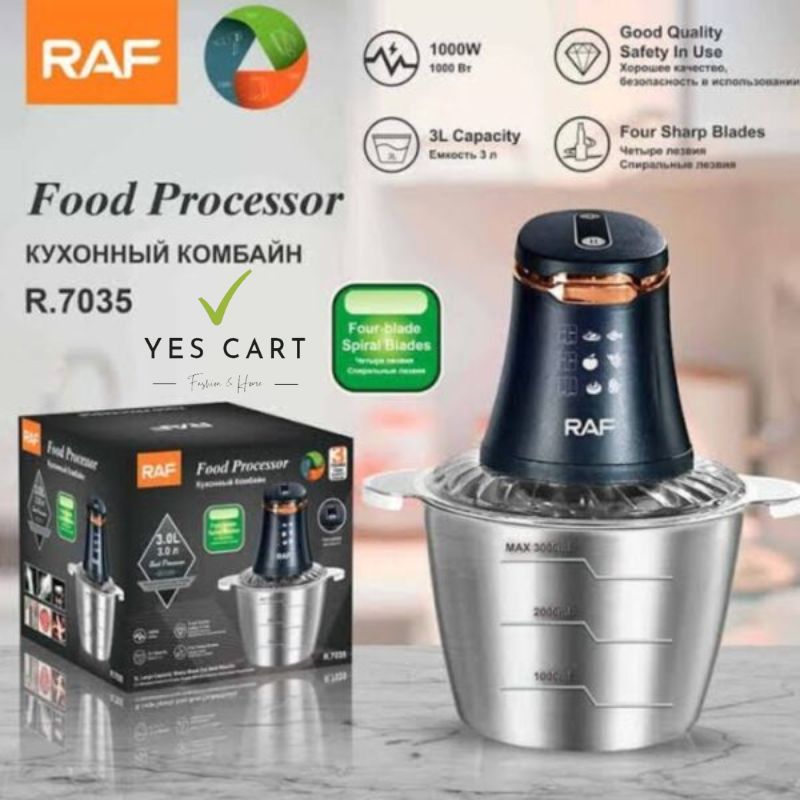 Yescart 3 liter Stainless Steel Electric Meat Copper Meat Grinder and Qeema Machine