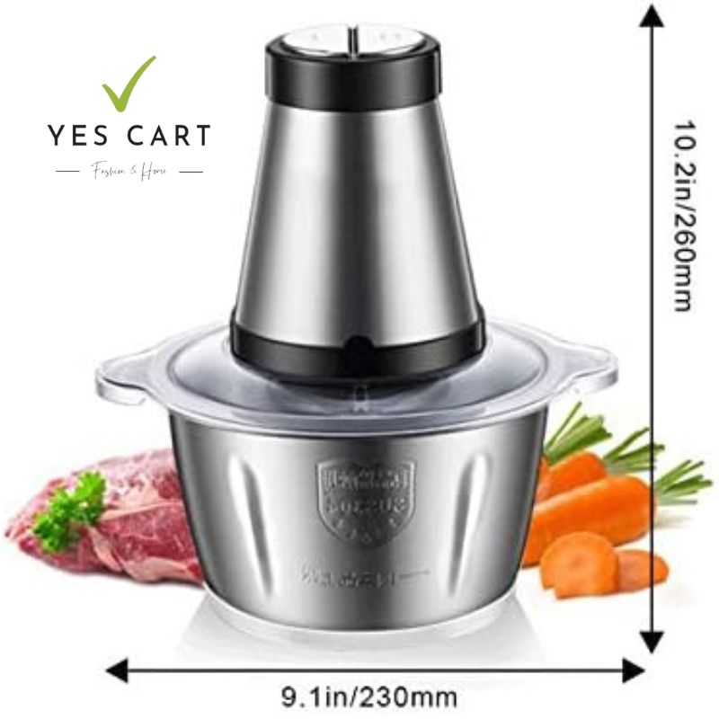 Yescart 3 liter Stainless Steel Electric Meat Copper Meat Grinder and Qeema Machine